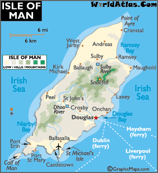 isle of man map